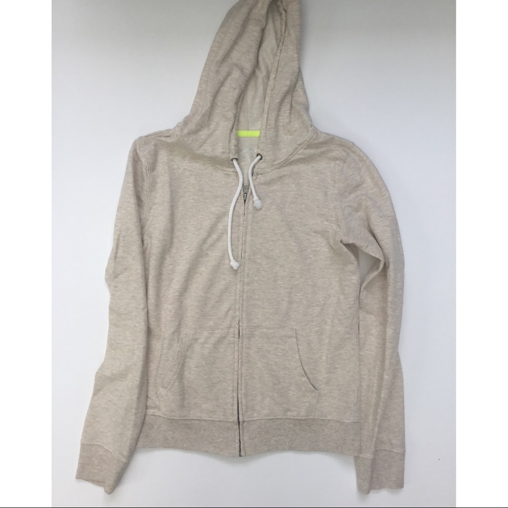 Xhilaration Oatmeal Sweatshirt Zip Hoodie
